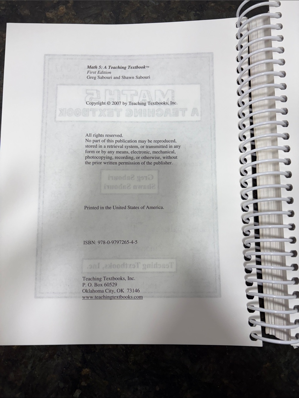 Teaching Textbooks Math 5 Set - Picture 3 of 10